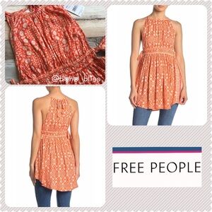 FREE PEOPLE | Midsummer’s Day Boho Tank Tunic Top Dress NWT
